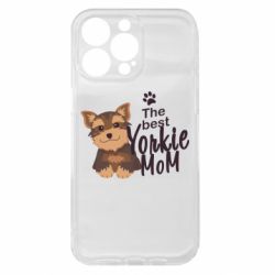 Чехол из раздела Авторские принты Лучшая мама Йорка для Apple iPhone 15 Pro Max - FATLINE Чехол из раздела Авторские принты Лучшая мама Йорка для Apple iPhone 15 Pro Max