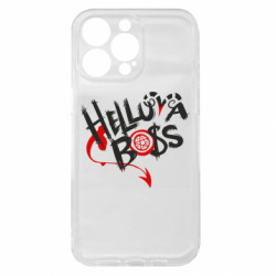 Чехол из раздела Отель Хазбин Адский босс Лого для Apple iPhone 15 Pro Max