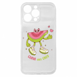 Чехол из раздела Авторские принты Романтичная гуава персонаж для Apple iPhone 15 Pro Max - FATLINE Чехол из раздела Авторские принты Романтичная гуава персонаж для Apple iPhone 15 Pro Max