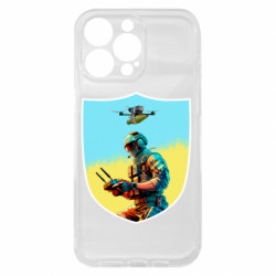 Чехол из раздела Mastiks Шеврон БПЛА для Apple iPhone 15 Pro Max - FATLINE Чехол из раздела Mastiks Шеврон БПЛА для Apple iPhone 15 Pro Max