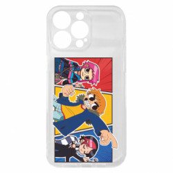 Чехол из раздела Скотт Пилигрим вступает в бой Скотт Пилигрим с Ножи Чау и Рамоной для Apple iPhone 15 Pro Max