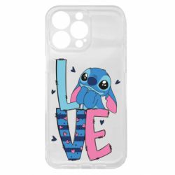 Чохол з розділу Ліло та Стіч Стіч Love для Apple iPhone 15 Pro Max - FATLINE Чохол з розділу Ліло та Стіч Стіч Love для Apple iPhone 15 Pro Max