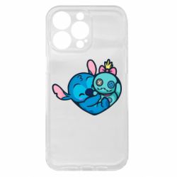 Чохол з розділу Ліло та Стіч Стіч з лялькою для Apple iPhone 15 Pro Max - FATLINE Чохол з розділу Ліло та Стіч Стіч з лялькою для Apple iPhone 15 Pro Max