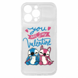 Чохол з розділу Ліло та Стіч Valentine Stitch для Apple iPhone 15 Pro Max - FATLINE Чохол з розділу Ліло та Стіч Valentine Stitch для Apple iPhone 15 Pro Max