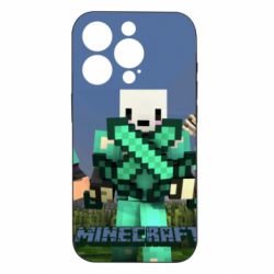 Чохол з розділу Minecraft Novaskin Minecraft для Apple iPhone 15 Pro - FATLINE Чохол з розділу Minecraft Novaskin Minecraft для Apple iPhone 15 Pro