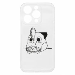 Чехол из раздела Человек-бензопила Почита для Apple iPhone 15 Pro