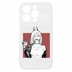 Чехол из раздела Человек-бензопила Power art для Apple iPhone 15 Pro