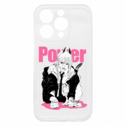 Чехол из раздела Человек-бензопила Power with meow для Apple iPhone 15 Pro