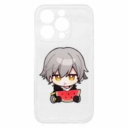 Чехол из раздела Honkai Star Rail Star Rail main male character для Apple iPhone 15 Pro - FATLINE Чехол из раздела Honkai Star Rail Star Rail main male character для Apple iPhone 15 Pro