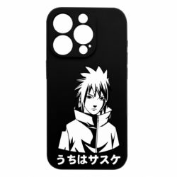 Чехол из раздела Саске Учиха Uchiha Sasuke Black And White Art для Apple iPhone 15 Pro - FATLINE Чехол из раздела Саске Учиха Uchiha Sasuke Black And White Art для Apple iPhone 15 Pro