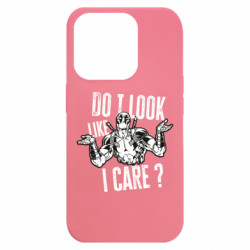 Чехол из раздела Deadpool Do i look like a care? для Apple iPhone 15 Pro - FATLINE Чехол из раздела Deadpool Do i look like a care? для Apple iPhone 15 Pro
