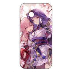 Чехол из раздела Genshin Impact Райден и Яе Мико для Apple iPhone 15