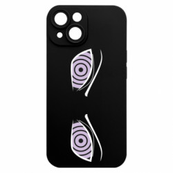 Чехол из раздела Саске Учиха Риннеган глаза для Apple iPhone 15 - FATLINE Чехол из раздела Саске Учиха Риннеган глаза для Apple iPhone 15