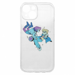 Чехол из раздела Скотт Пилигрим вступает в бой Скотт Пилигрим вместе с Рамоной для Apple iPhone 15