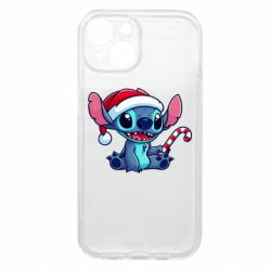 Чохол з розділу Ліло та Стіч Stitch Santa для Apple iPhone 15 - FATLINE Чохол з розділу Ліло та Стіч Stitch Santa для Apple iPhone 15