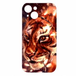 Чехол из раздела Тигр Тигр и гирлянда для Apple iPhone 15