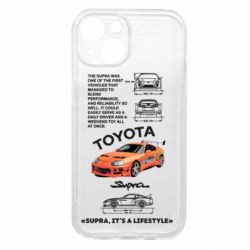 Чехол из раздела Автомобилистам Toyota Supra (1994) для Apple iPhone 15 - FATLINE Чехол из раздела Автомобилистам Toyota Supra (1994) для Apple iPhone 15