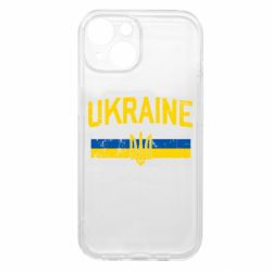 Чехол из раздела From Ukraine With Love Ukraine, Флаг и Герб Украины для Apple iPhone 15