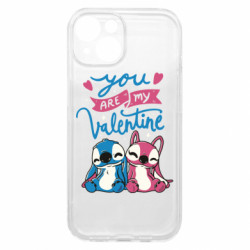 Чохол з розділу Ліло та Стіч Valentine Stitch для Apple iPhone 15 - FATLINE Чохол з розділу Ліло та Стіч Valentine Stitch для Apple iPhone 15