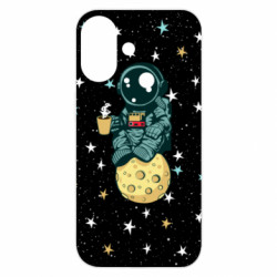 Чехол из раздела Любителям кофе Astronaut and coffee для Apple iPhone 16