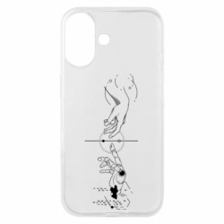 Чехол из раздела Авторские принты Attraction of man and machine для Apple iPhone 16 - FATLINE Чехол из раздела Авторские принты Attraction of man and machine для Apple iPhone 16