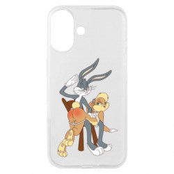 Чехол из раздела Мультфильмы Бакс Банни для Apple iPhone 16 - FATLINE Чехол из раздела Мультфильмы Бакс Банни для Apple iPhone 16