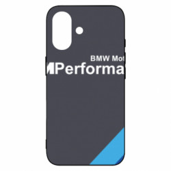 Чехол из раздела BMW BMW Performance для Apple iPhone 16 - FATLINE Чехол из раздела BMW BMW Performance для Apple iPhone 16