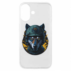 Чехол из раздела Волк Боевой волк для Apple iPhone 16