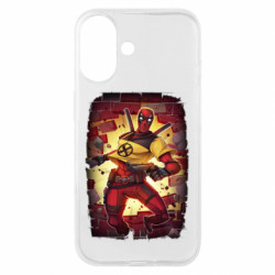Чехол из раздела masha Deadpool Comics для Apple iPhone 16 - FATLINE Чехол из раздела masha Deadpool Comics для Apple iPhone 16