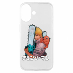 Чехол из раздела Человек-бензопила Денджи и Почита для Apple iPhone 16