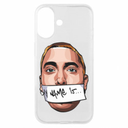 Чехол из раздела Hip Hop Eminem my name is для Apple iPhone 16
