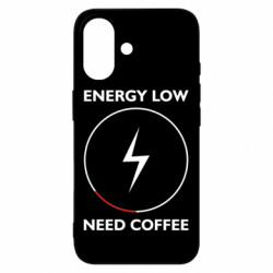 Чехол из раздела Любителям кофе Energy low для Apple iPhone 16