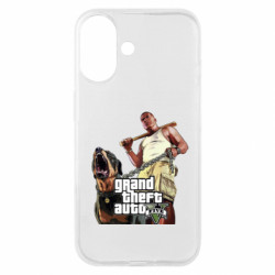 Чехол из раздела GTA GTA V Logo для Apple iPhone 16 - FATLINE Чехол из раздела GTA GTA V Logo для Apple iPhone 16