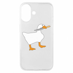 Чехол из раздела Оружие украинцев Гусь с ножом для Apple iPhone 16