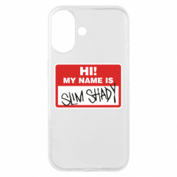 Чехол из раздела Hip Hop Hi! My name is Slim Shady для Apple iPhone 16