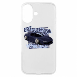 Чехол из раздела Honda Honda NSX Eat, sleep, JDM для Apple iPhone 16