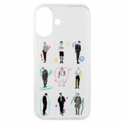 Чехол из раздела Stray I love Stray Kids для Apple iPhone 16 - FATLINE Чехол из раздела Stray I love Stray Kids для Apple iPhone 16