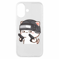 Чехол из раздела Оружие украинцев Котик С Пистолетами для Apple iPhone 16