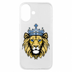 Чехол из раздела Тигр Лев в короне для Apple iPhone 16