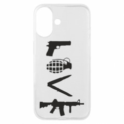 Чехол из раздела Оружие украинцев Love (weapon) для Apple iPhone 16