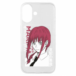 Чехол из раздела Человек-бензопила Makima anime для Apple iPhone 16