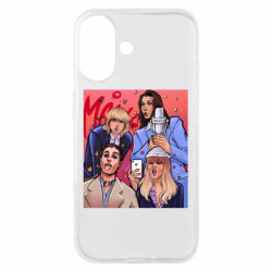 Чехол из раздела Måneskin Maneskin funny art для Apple iPhone 16 - FATLINE Чехол из раздела Måneskin Maneskin funny art для Apple iPhone 16