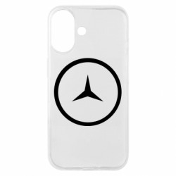 Чехол из раздела Грузовики Mercedes new logo для Apple iPhone 16