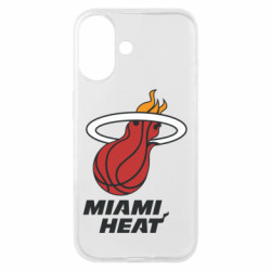 Чехол из раздела Баскетбол Miami Heat для Apple iPhone 16