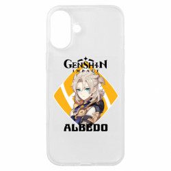 Чехол из раздела Genshin Impact Albedo Genshin Impact для Apple iPhone 16 Plus