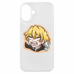 Чехол из раздела Demon Slayer Angry Zenitsu Agatsuma для Apple iPhone 16 Plus
