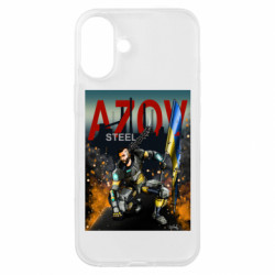 Чохол з розділу Азов Азовсталь для Apple iPhone 16 Plus