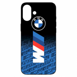 Чехол из раздела BMW BMW Perfomance New для Apple iPhone 16 Plus - FATLINE Чехол из раздела BMW BMW Perfomance New для Apple iPhone 16 Plus