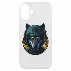 Чехол из раздела Волк Боевой волк для Apple iPhone 16 Plus
