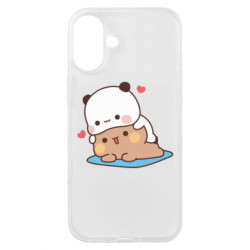 Чехол из раздела Bubu and Dudu Bubu and Dudu Love Yoga для Apple iPhone 16 Plus - FATLINE Чехол из раздела Bubu and Dudu Bubu and Dudu Love Yoga для Apple iPhone 16 Plus